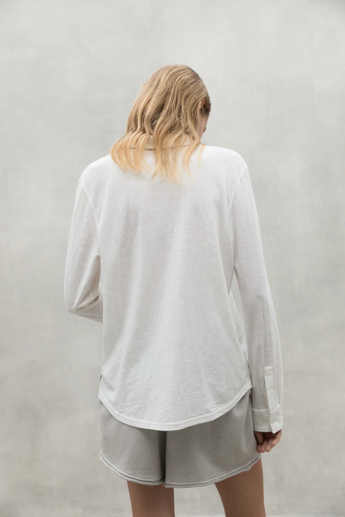 ECOALF camisa en algodón colo blanco - 2