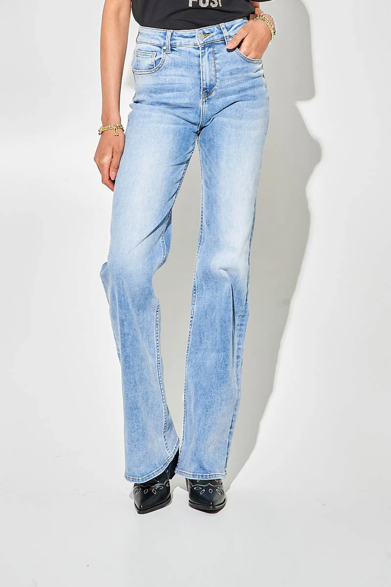 MET JEANS jeans con pierna ancha