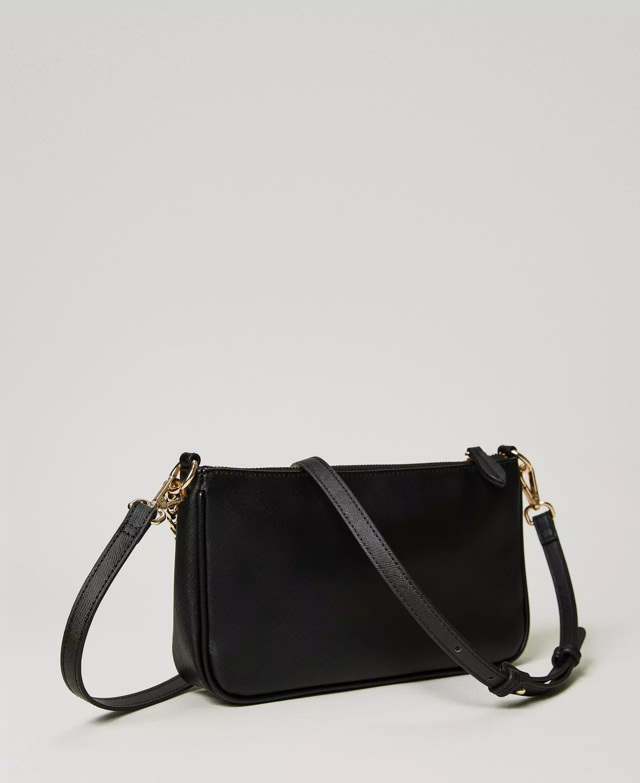 TWINSET bolso safiano color negro - 3