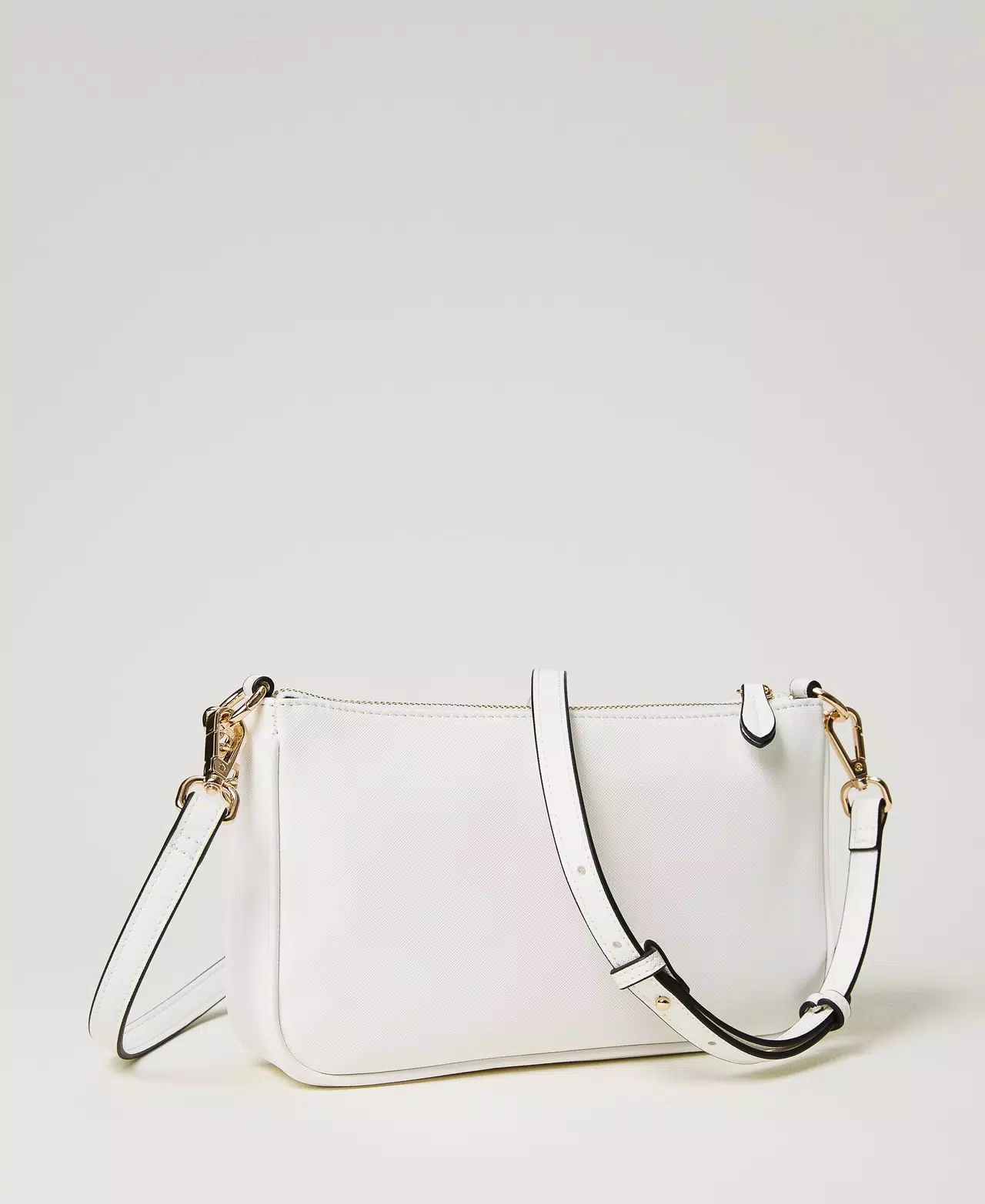 TWINSET bolso safiano color blanco - 3