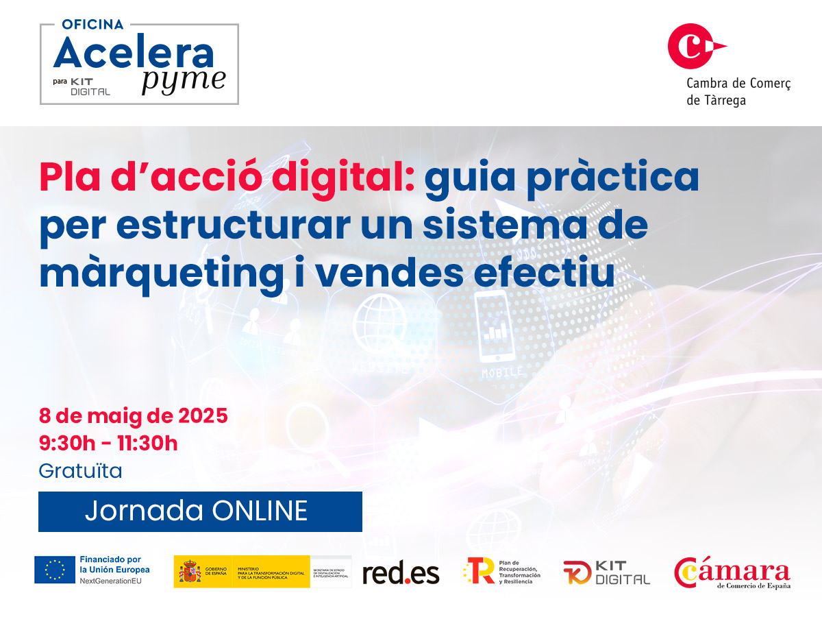 Pla d'acció digital: Guia pràctica per estructurar un sistema de màrqueting i vendes efectiu
