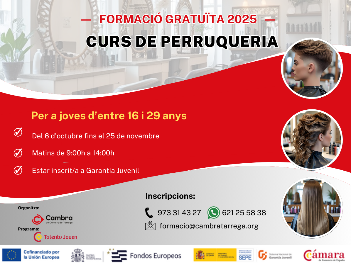 Curso de peluquería