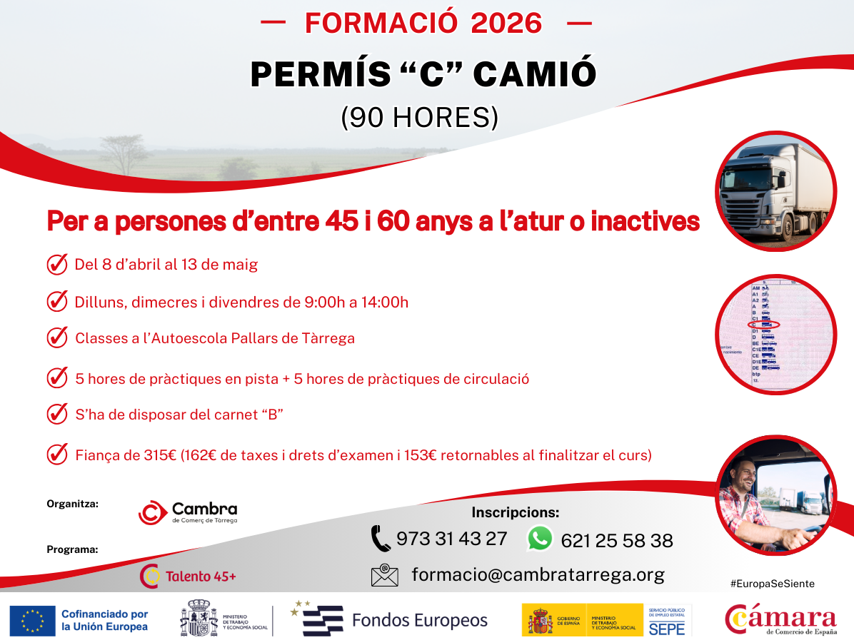 Permís "C" camió