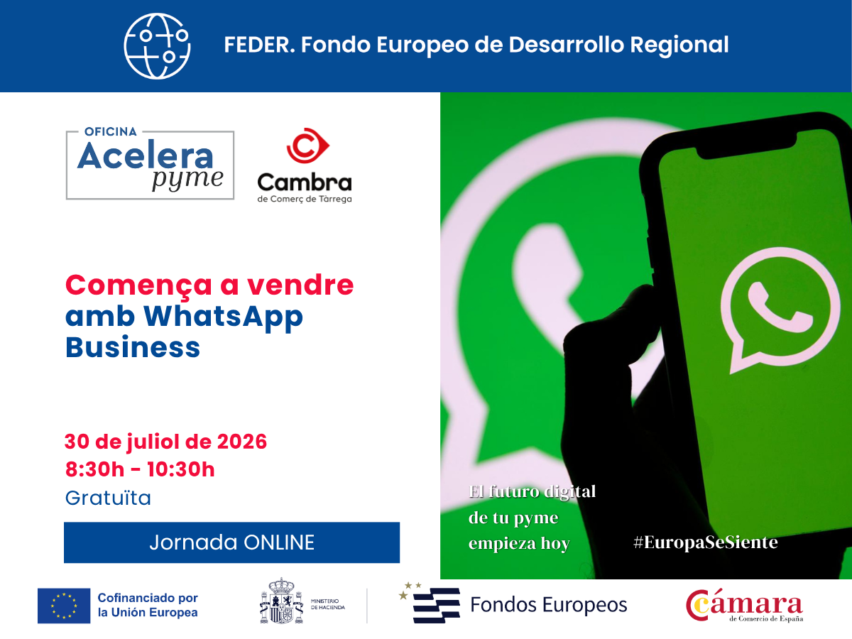 Comença a vendre amb WhatsApp Business
