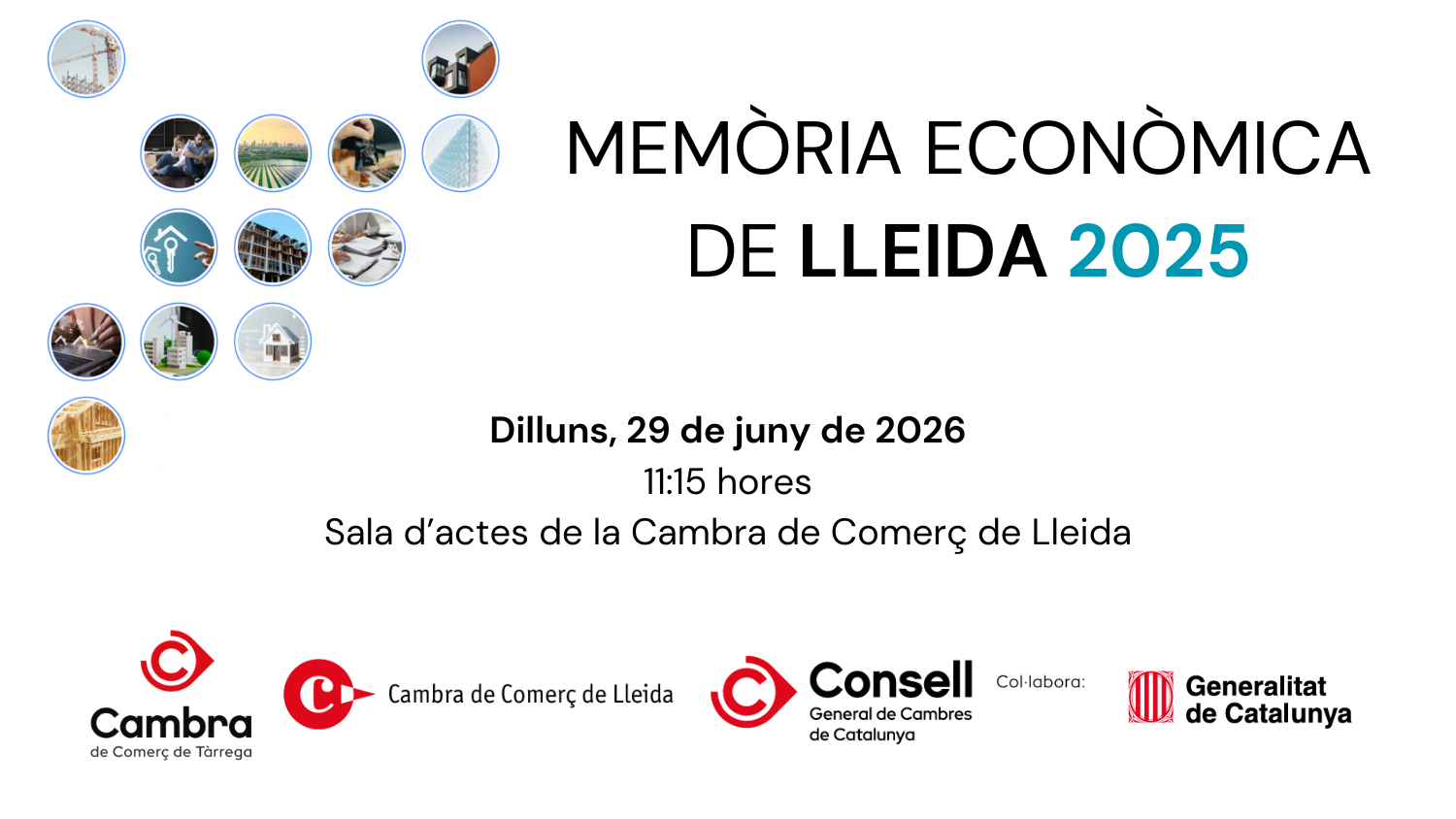 Presentació de la Memòria Econòmica de Lleida 2025