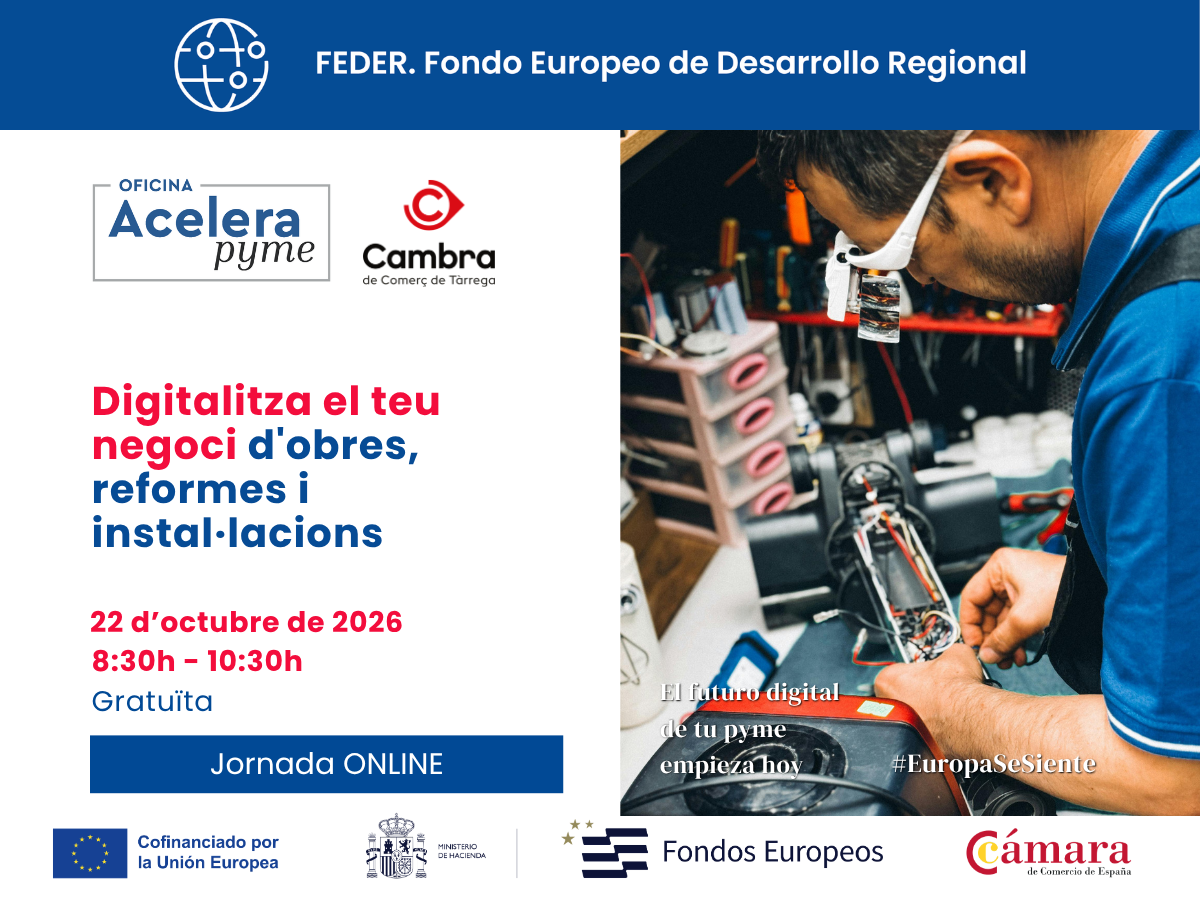 Digitalitza el teu negoci d'obres, reformes i instal·lacions