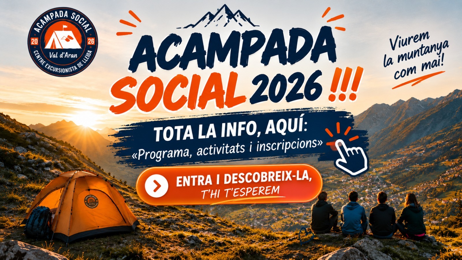 Acampada social 2026