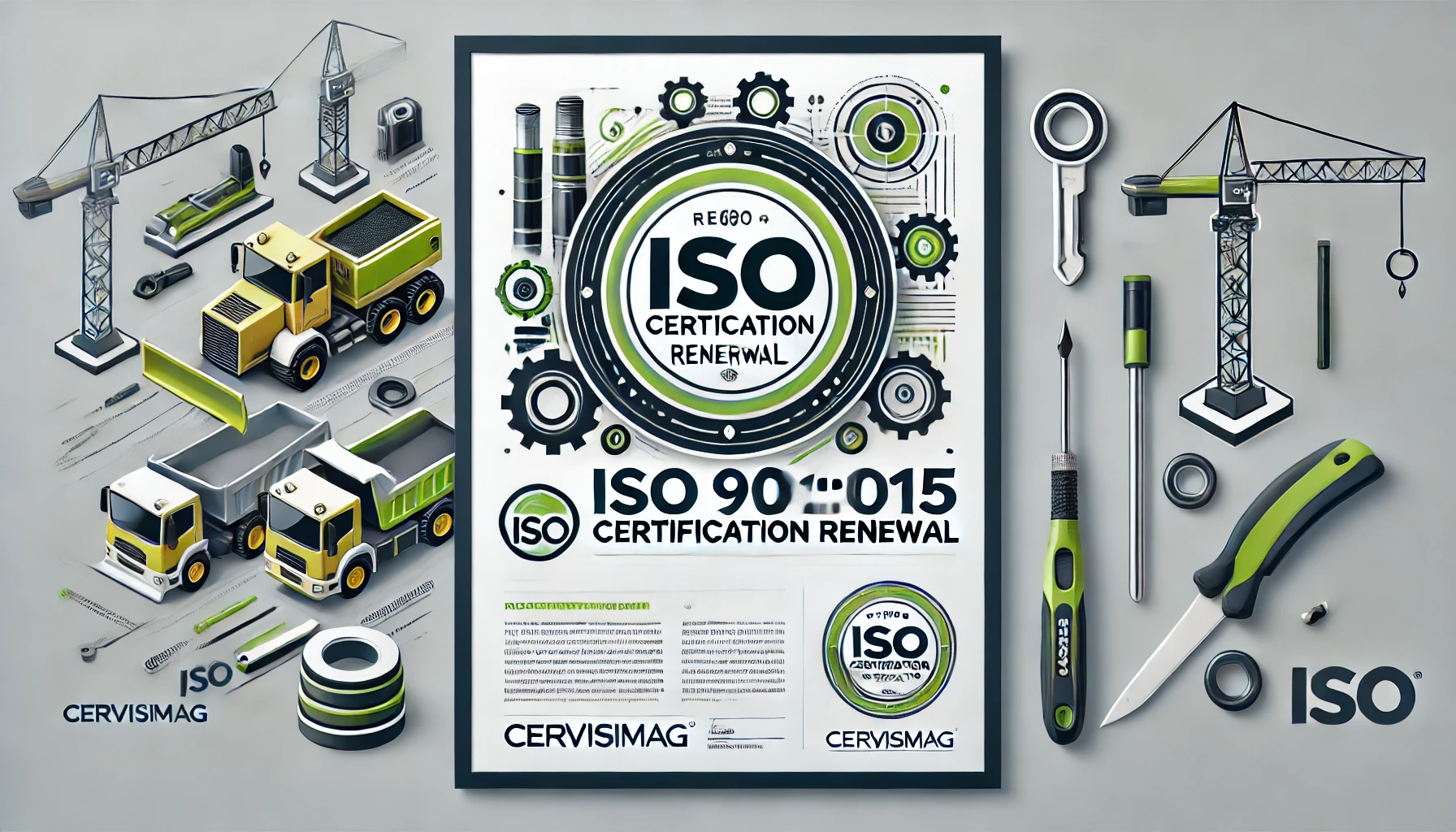 Cervisimag renueva la certificación ISO 9001:2015