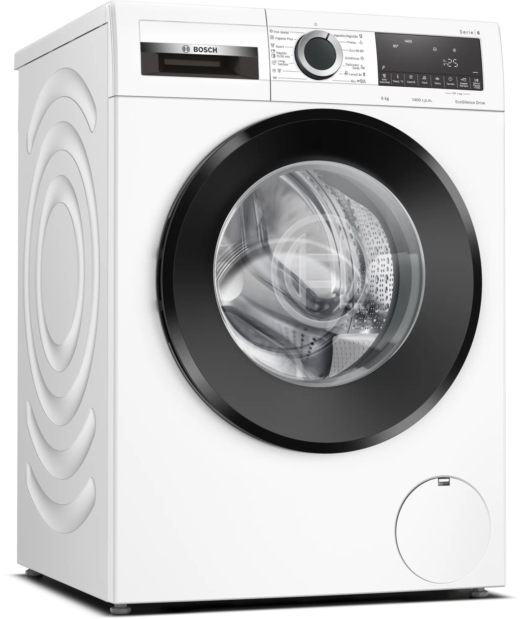 Comprar lavadora blanca 9kg 1400rpm Bosch WGG14400ES bitermica