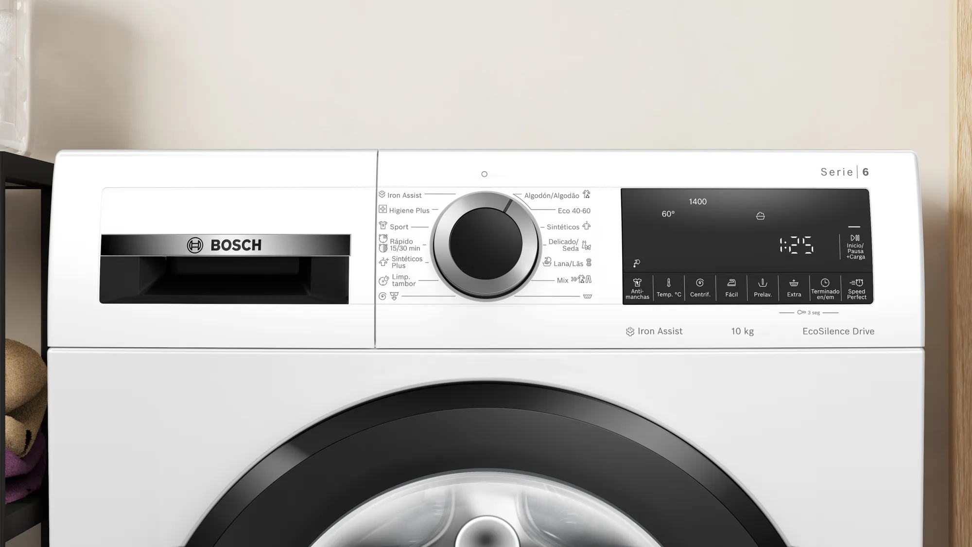 Comprar lavadora blanca 10kg 1400rpm Bosch WGG254Z1ES