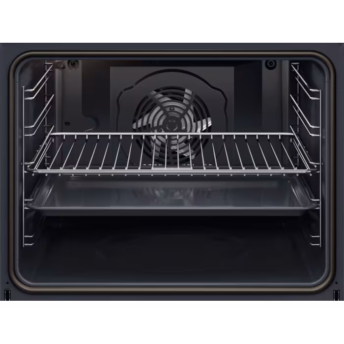 AEG OU5PB40SM HORNO PIROLITICO CRISTAL NEGRO INOX ABATIBLE A++ SurroundCook STOCK - 6
