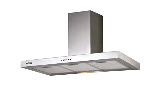 EDESA ECB-9411 X CAMPANA INOX 90CM 400M3/H C Mandos mecanicos