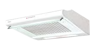 EDESA ECS-6213 WH CAMPANA CONVENCIONAL BLANCA 60CM 300M3/H D Mandos mecanicos