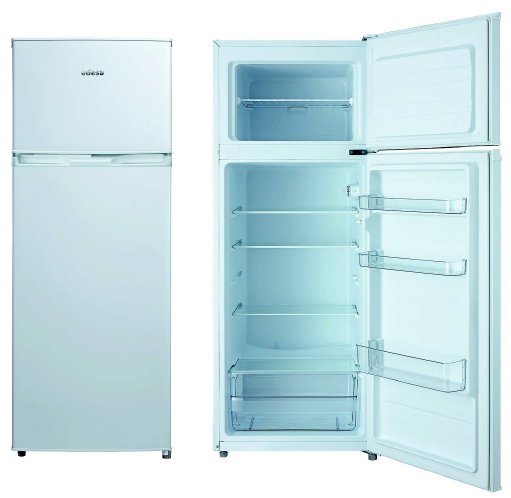 EDESA EFT-1411 WH/A FRIGORIFICO 2 PUERTAS BLANCO CICLICO 144X55CM F lluminación LED