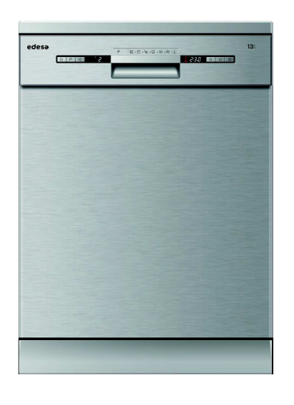 EDESA EDW-6230 X LAVAVAJILLAS INOX 60CM 13 SERVICIOS 49dB E Express 90