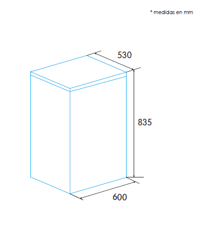 EDESA EZH-0911 CONGELADOR HORIZONTAL DEFROST 60X83.5CM E Alarma integrada - 2