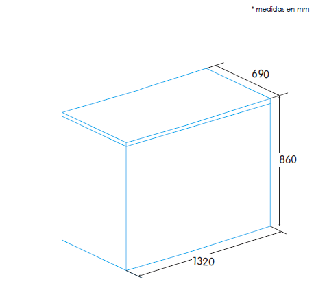 EDESA EZH-3511 CONGELADOR HORIZONTAL DEFROST 132X86CM F Termostato ajustable - 2