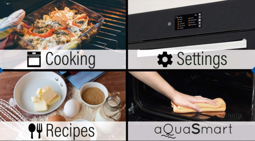 CATA MT 9011 PRO BK HORNO MULTIFUNCION CAN ROCA CRISTAL NEGRO ABATIBLE A AquaSmart - 3