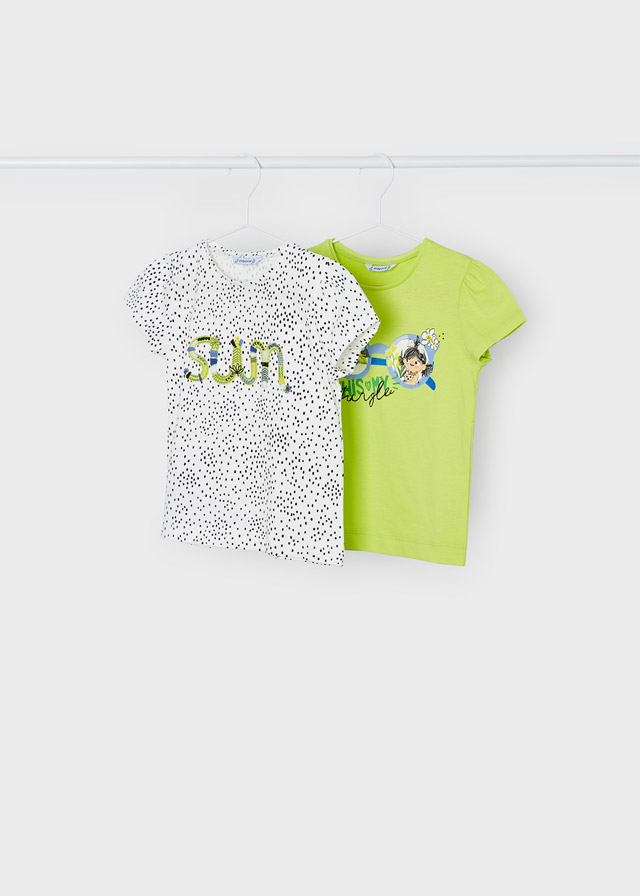 MAYORAL Set 2 camisetas niña