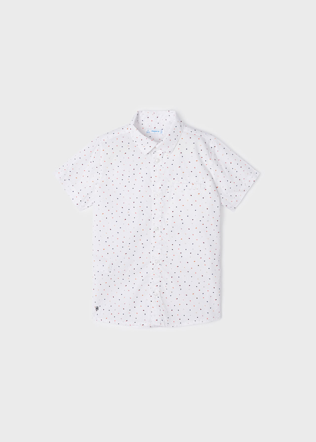 MAYORAL Camisa m/c microestampada niño