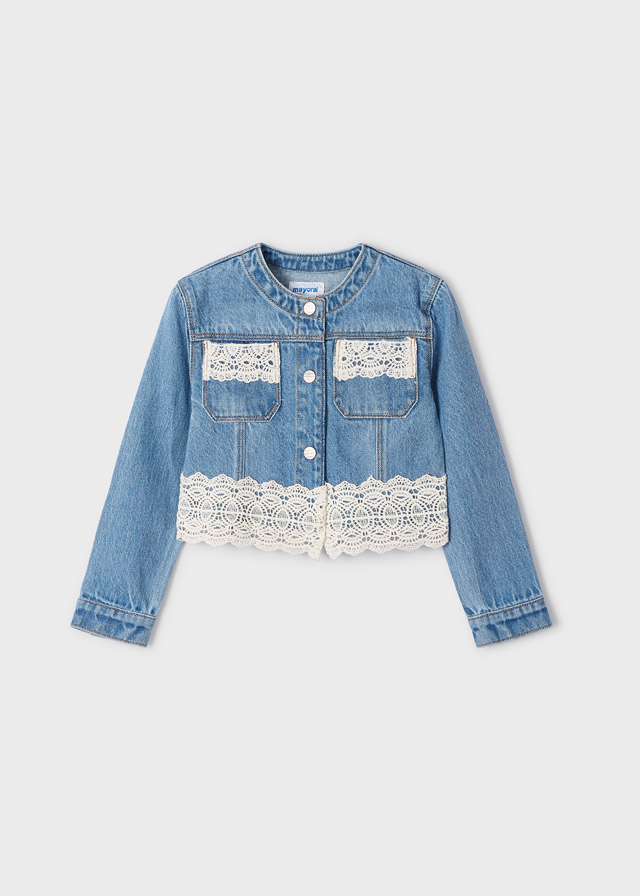 MAYORAL Cazadora fantasia denim niña