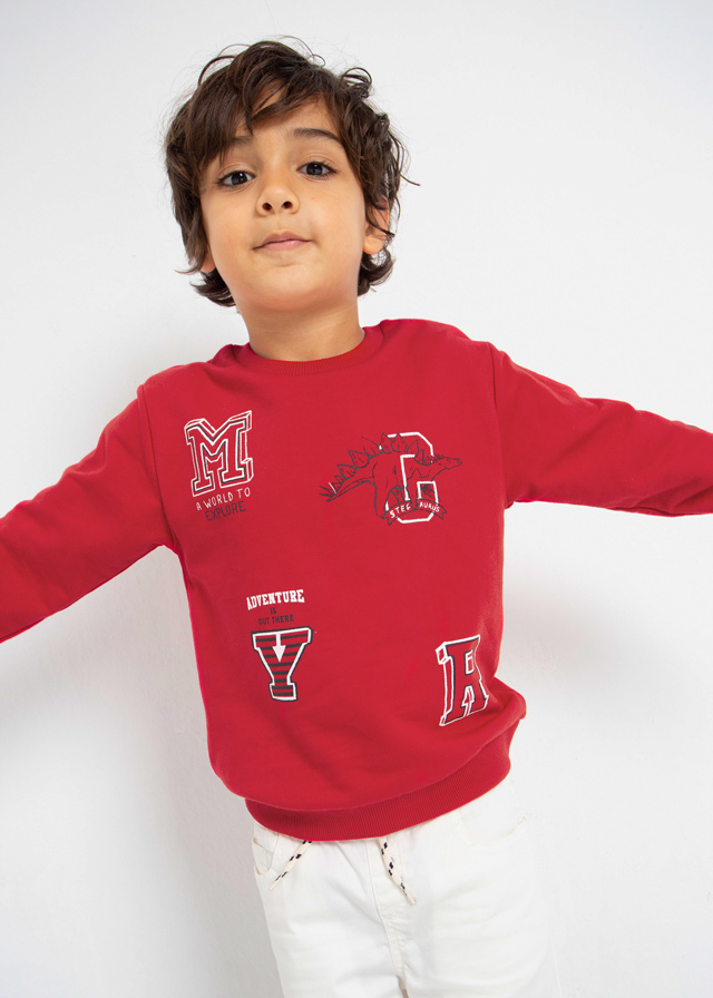 MAYORAL Pullover prints posicionados niño