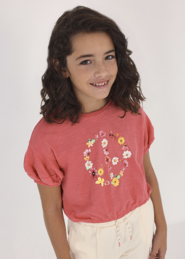 MAYORAL Camiseta m/c flame niña