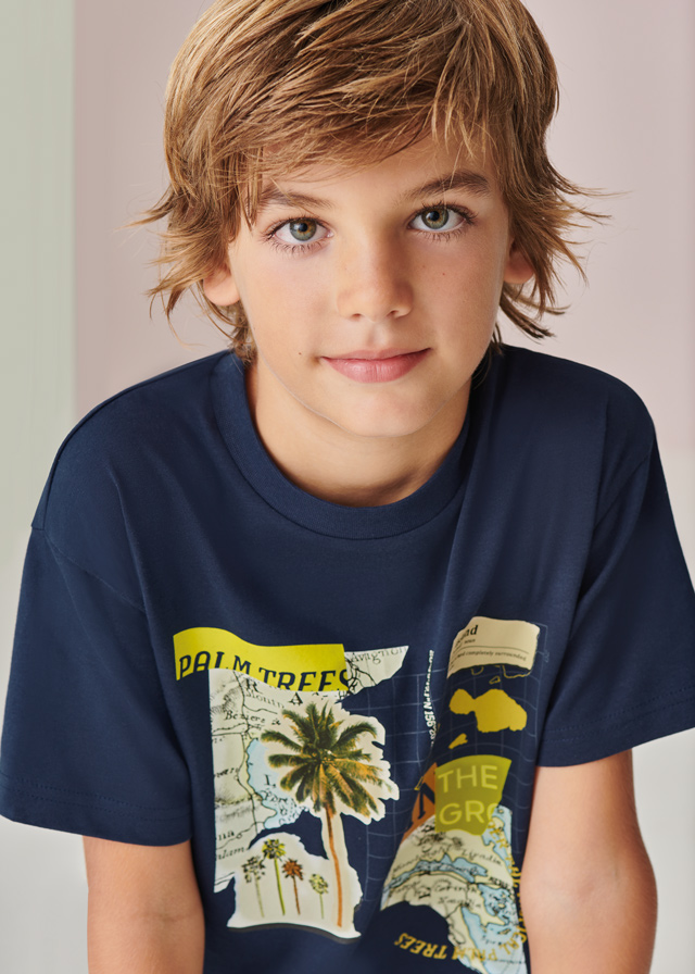 MAYORAL Camiseta m/c map niño