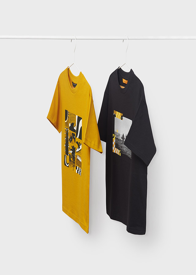 MAYORAL Set camisetas m/c surf boar niño