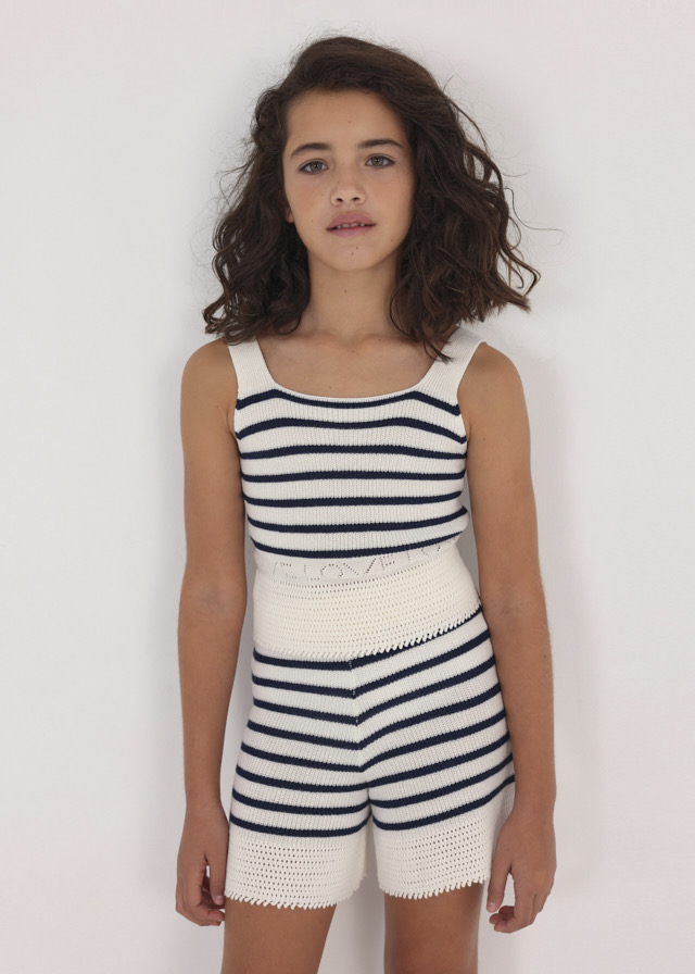 MAYORAL Conj short tricot niña