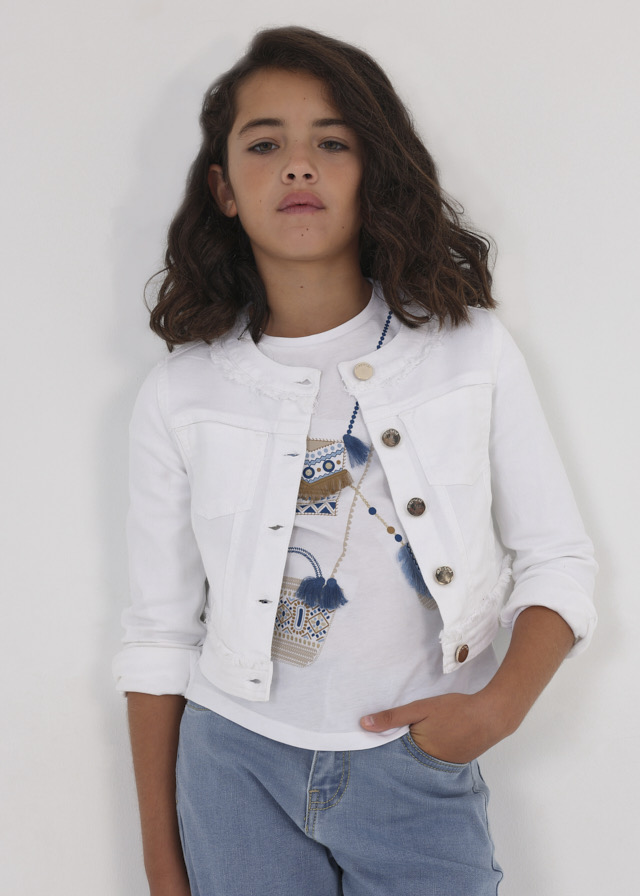 MAYORAL Cazadora sarga niña