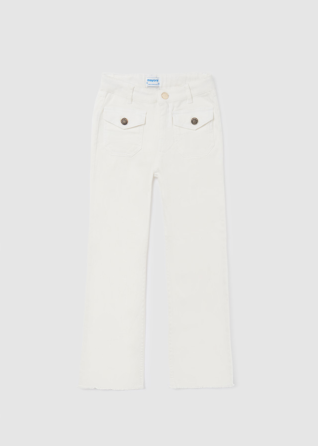 MAYORAL Pantalon cropped sarga niña