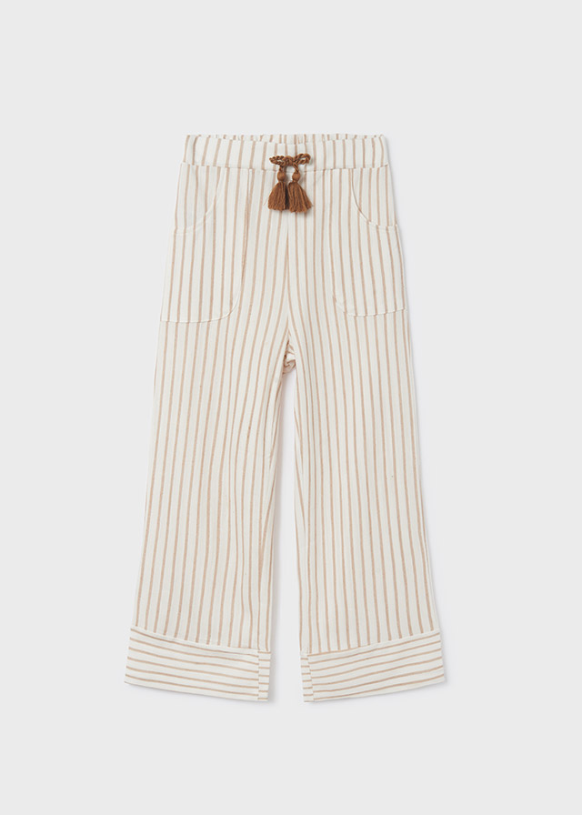 MAYORAL Pantalon cropped rayas niña