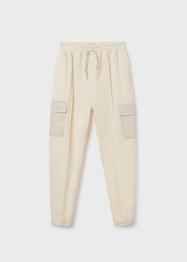 MAYORAL Pantalon cropped felpa niña