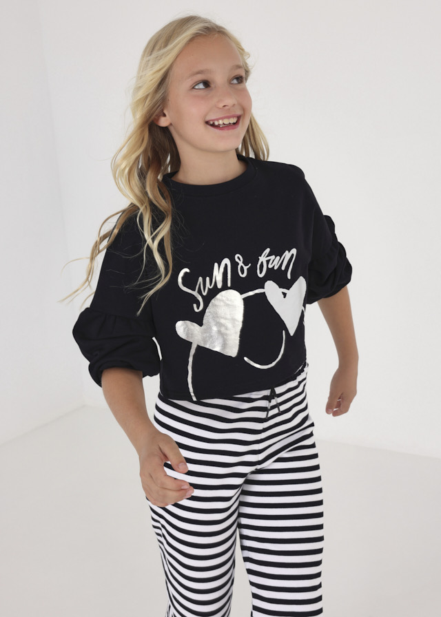 MAYORAL Conj pantalon rayas niña