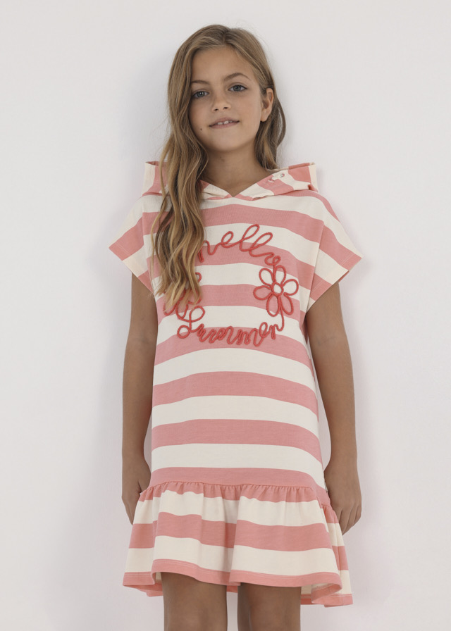 MAYORAL Vestido capucha niña