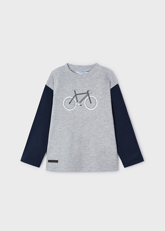 MAYORAL Camiseta m/l combinada