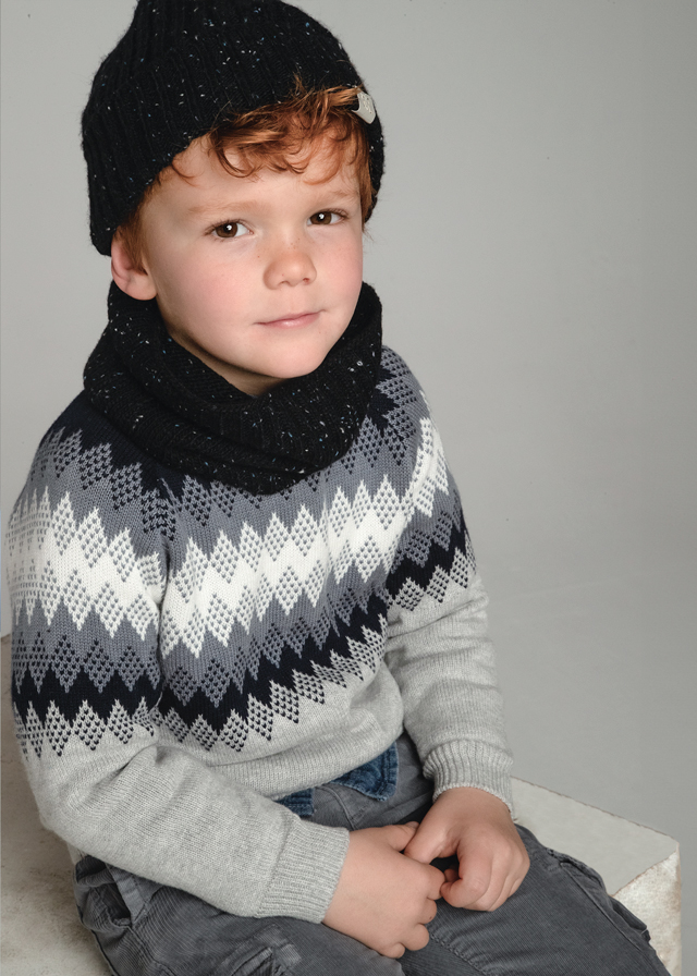 MAYORAL Jersey jacquard posicionado