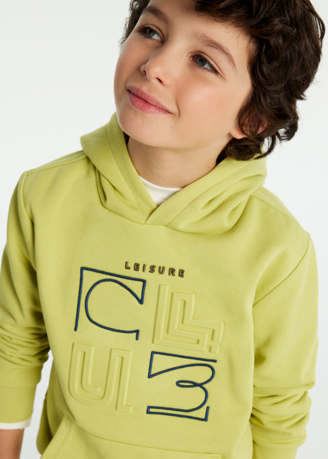 MAYORAL Pullover embossed con capucha