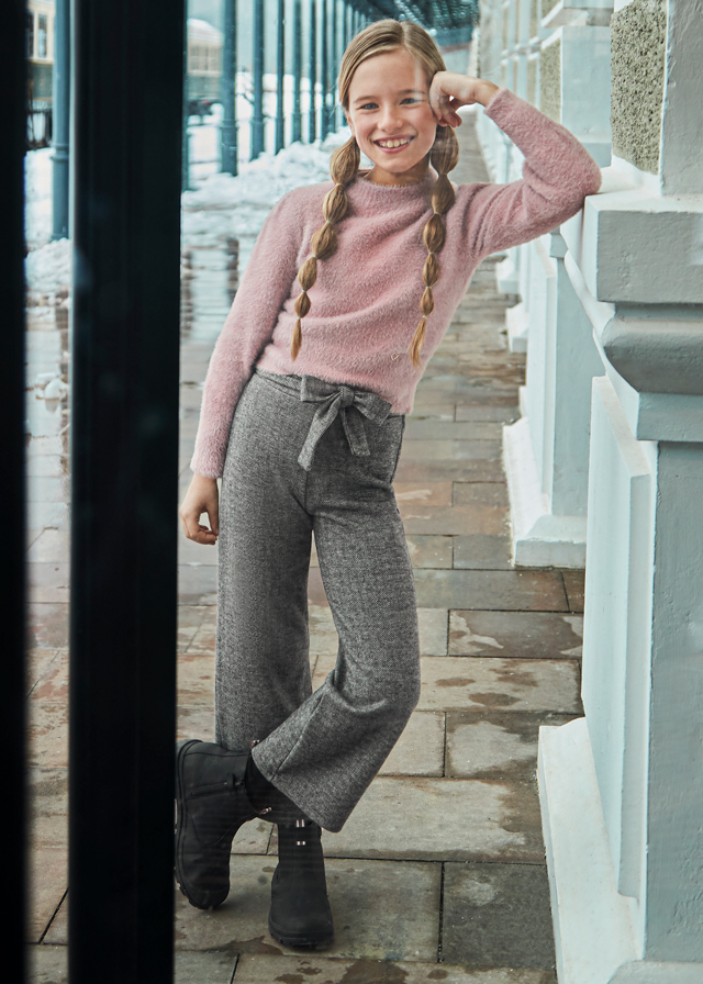 MAYORAL Pantalón punto jacquard