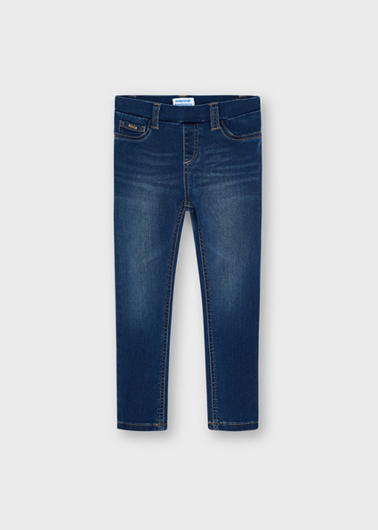 MAYORAL pantalon cerrado tejano basic mini niña