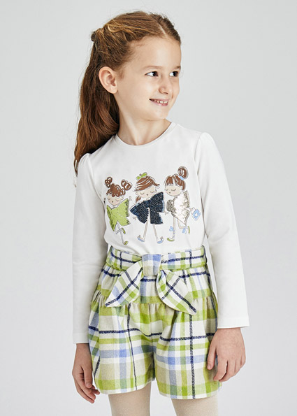 MAYORAL camiseta m/l muñecas mini niña