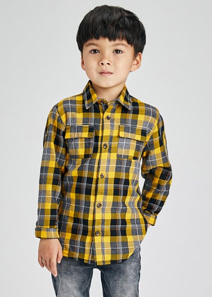 MAYORAL sobrecamisa cuadro mini niño