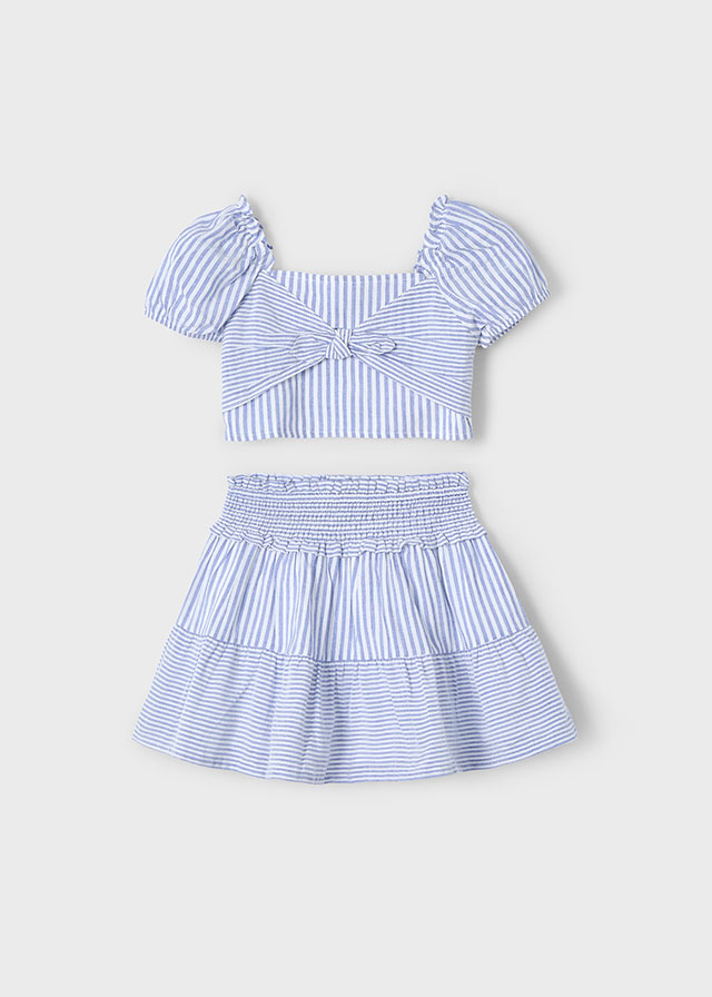 MAYORAL conjunto falda niña