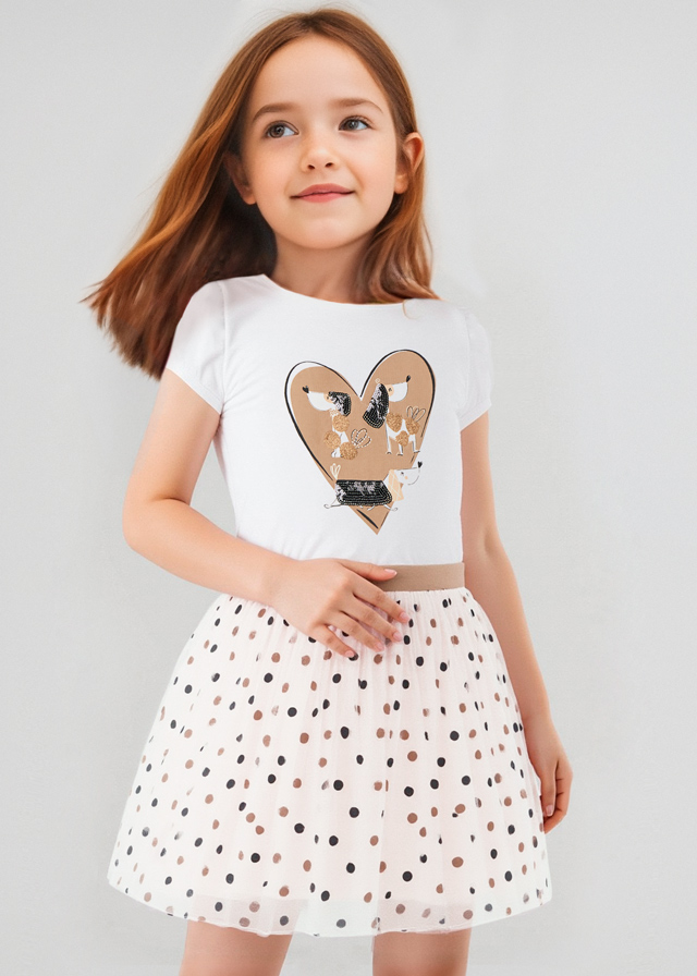 MAYORAL conjunto falda niña