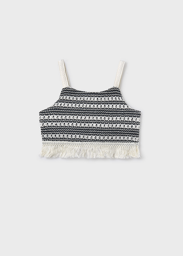 MAYORAL top crochet niña