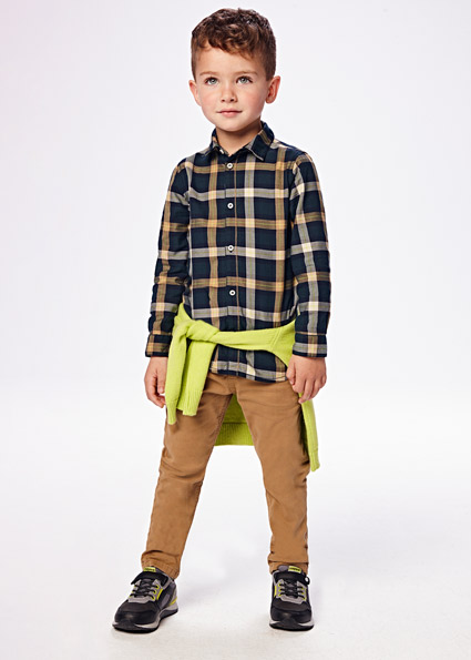 MAYORAL pantalon jogger minicuadros mini niño