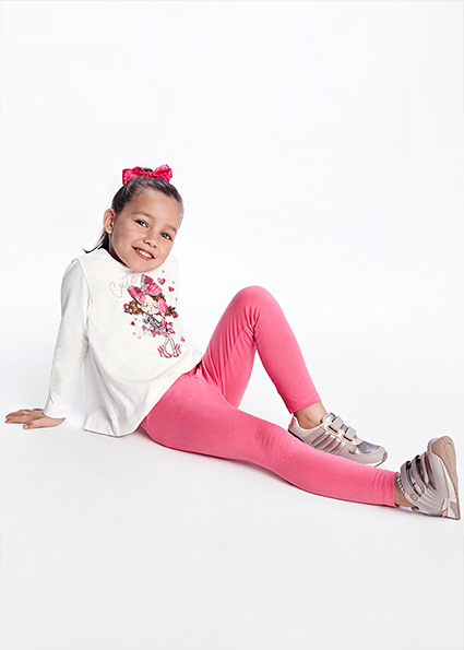 MAYORAL conj. leggings 2 pantalones mini niña