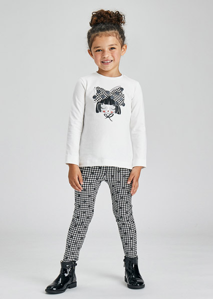 MAYORAL conj. leggings estampado mini niña