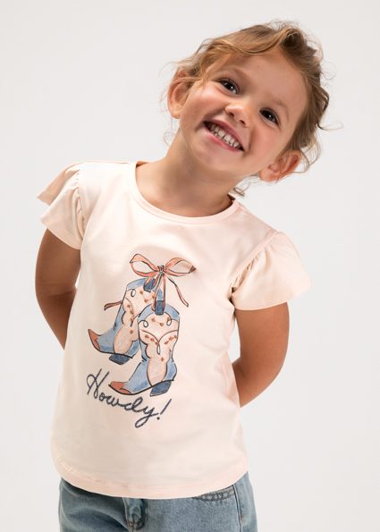 MAYORAL camiseta manga corta mini niña